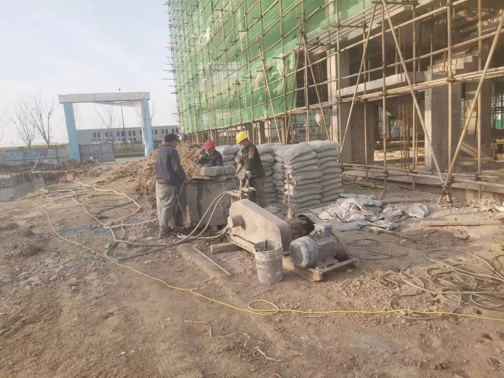 汨罗别墅下沉注浆